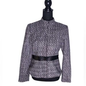 ✨Spencer‎ Jeremy Black & White Tweed Blazer – Elegant Classic Jacket M.✨